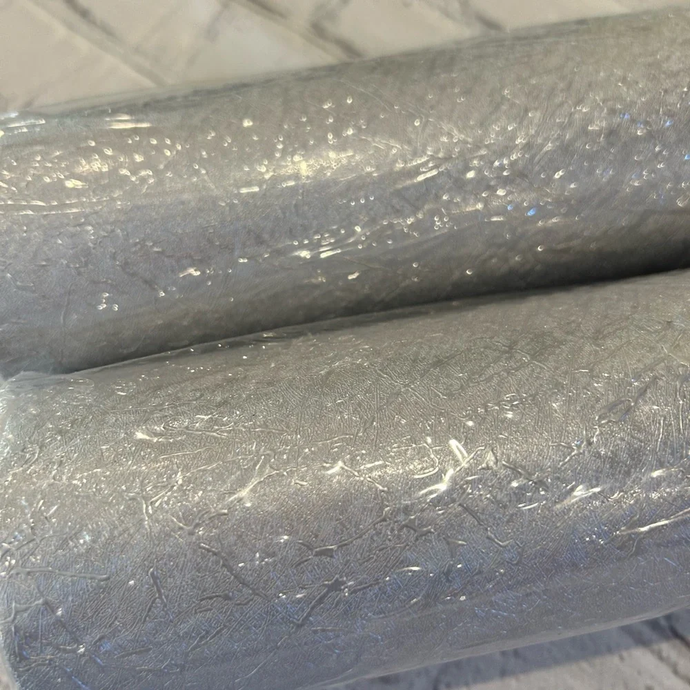 2 rolls of Silver Grey Wallpaper